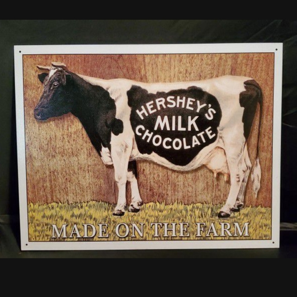 Hershey's Milk Chocolate Tin‎ Plaque